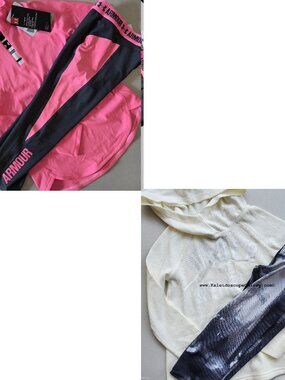 Under Armour Girls Size Small Pullover Tops & Capri Cropped Leggings 5pc
